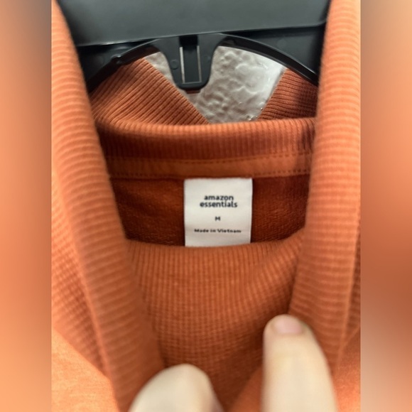 NWT Amazon Essentials Women's Studio Terry Long-Sleeve Funnel Neck Sweatshirt - Picture 5 of 6